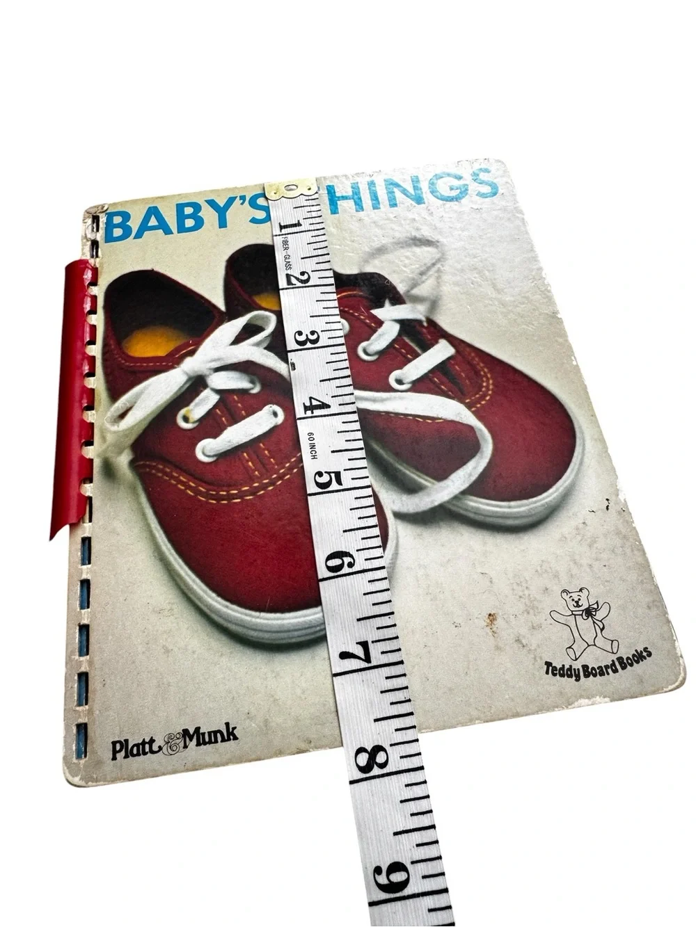 VTG baby book, Baby’s Things, Teddy Board Books, c 1978, USED CONDITION